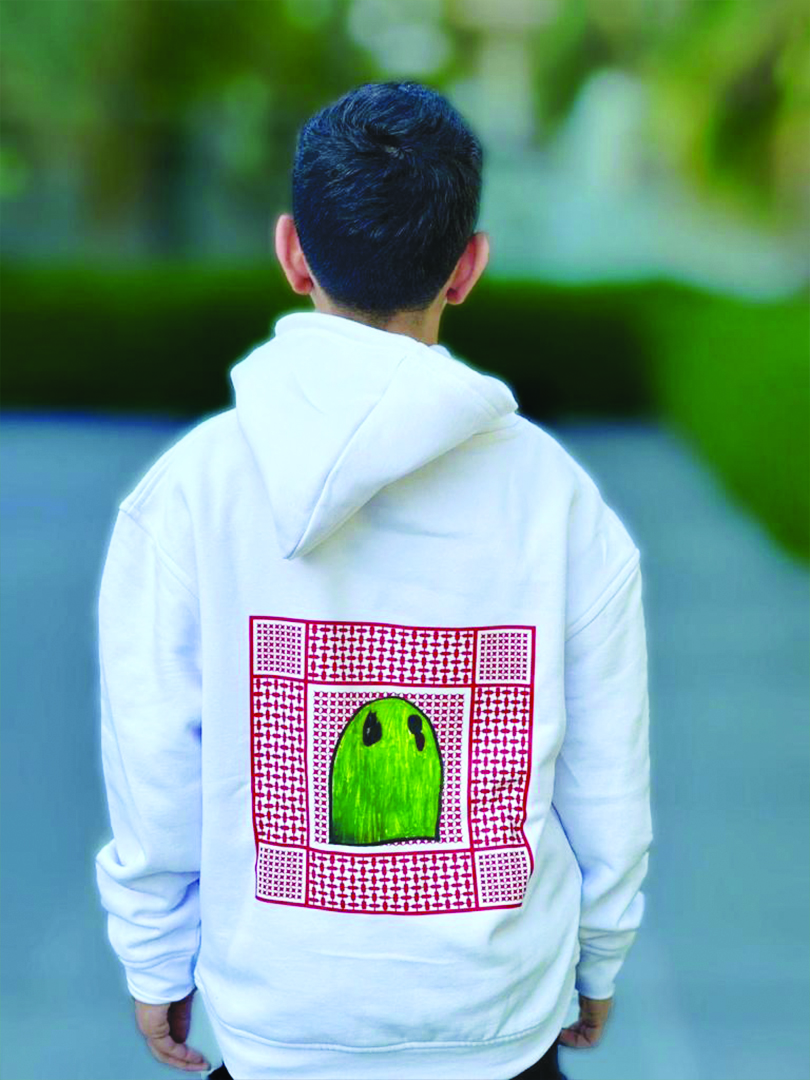 The Ghetra White Hoodie for Adults