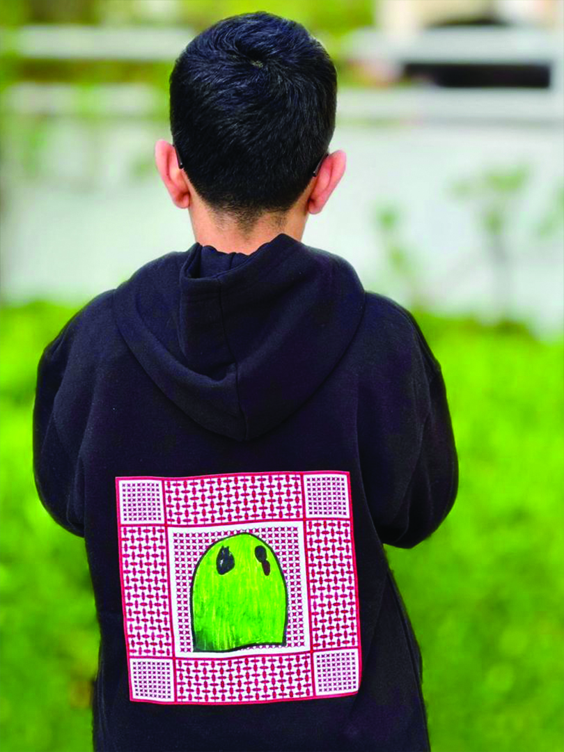 The Ghetra Black Hoodie for Adults