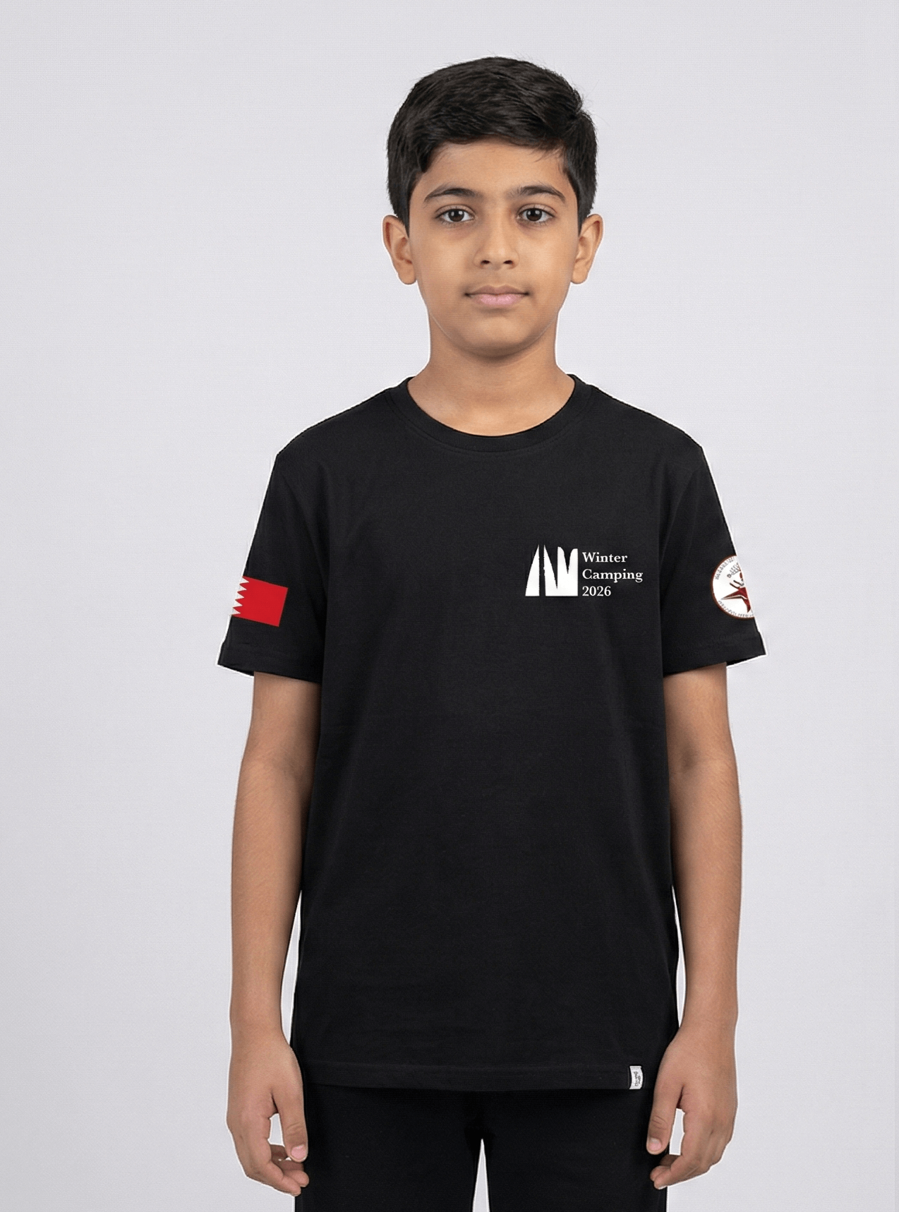 IKNS Winter Camp 2026 Kids T Shirt Black